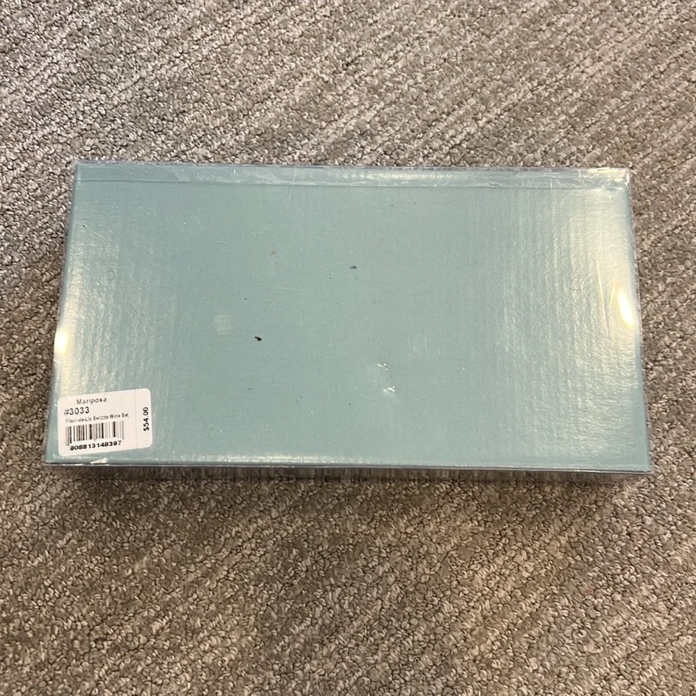 NWT Mariposa Wine Set (Coaster and Bottle Stopper)